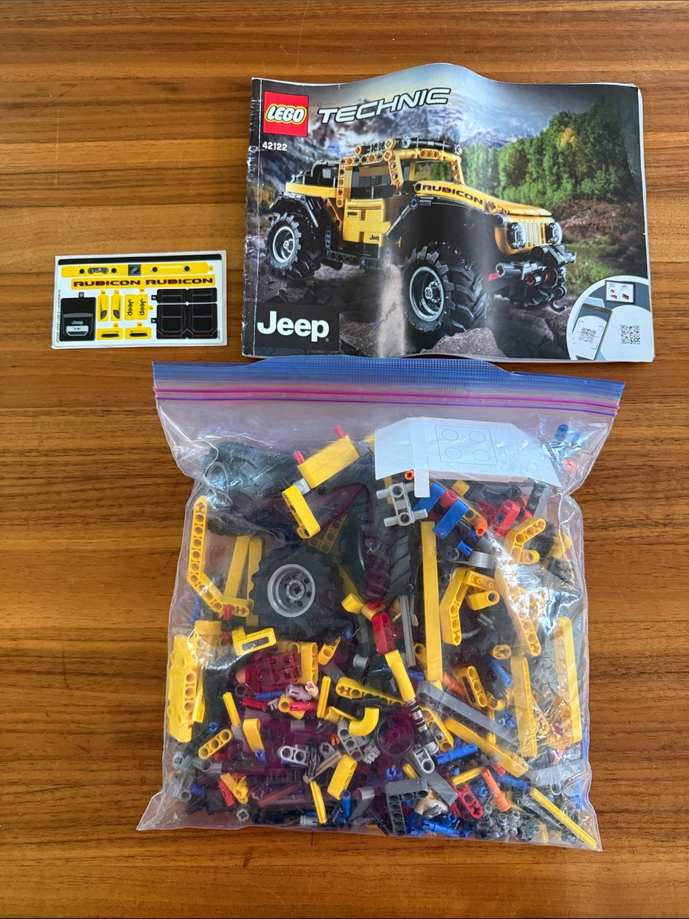 LEGO Technic 42122 Jeep Wrangler Rubicon -complete